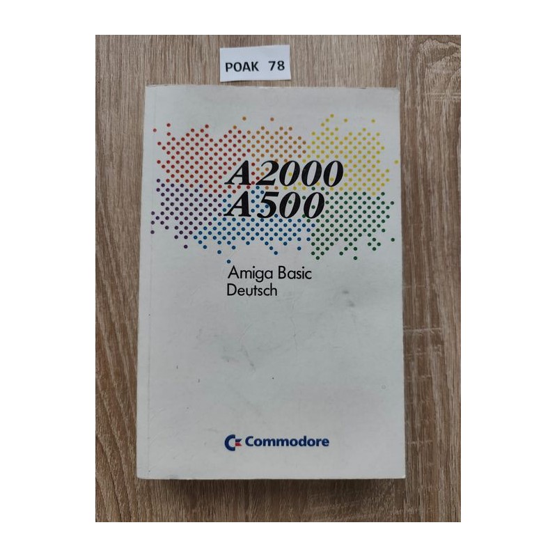 Amiga 500 Amiga 2000 instrukcja niemiecka
