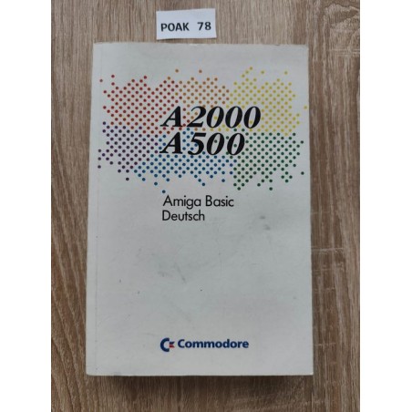 Amiga 500 Amiga 2000 instrukcja niemiecka