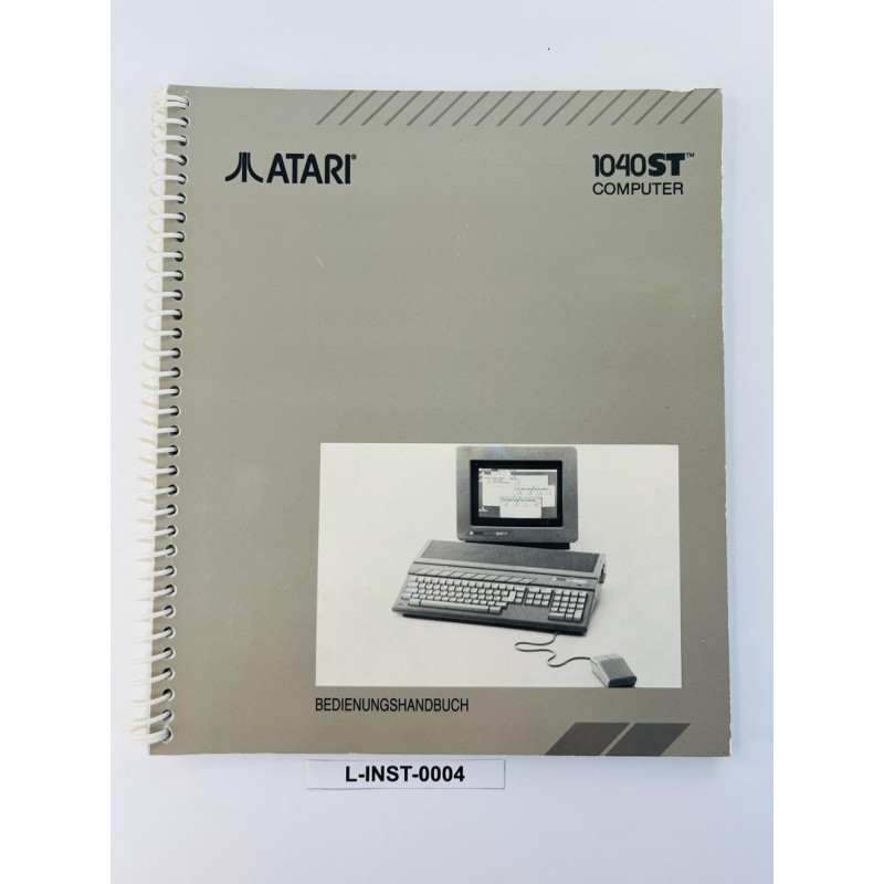 Atari 1040ST Computer Bedienungshandbuch