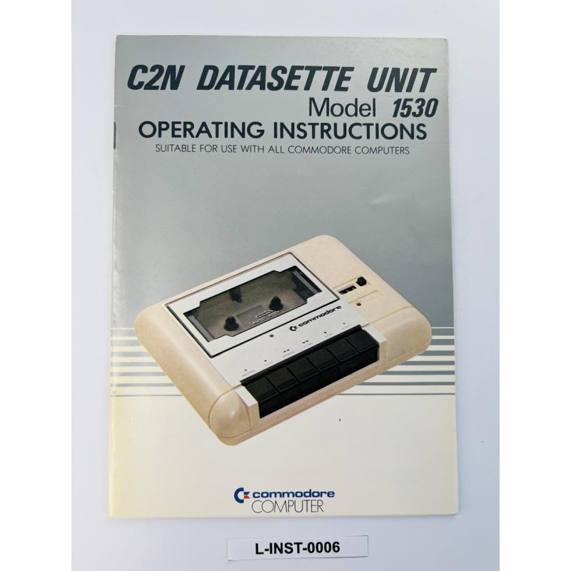 C2N Datasette Unit Model 1530 Operating Instructions
