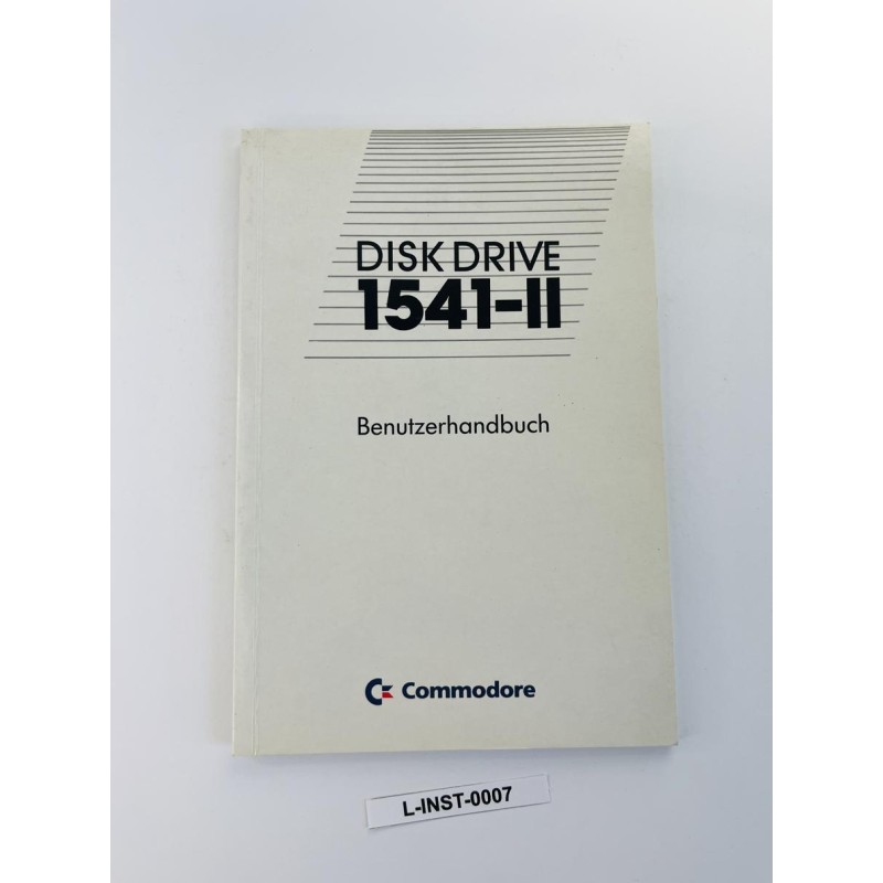 Disk Drive 1541-II Benutzerhandbuch