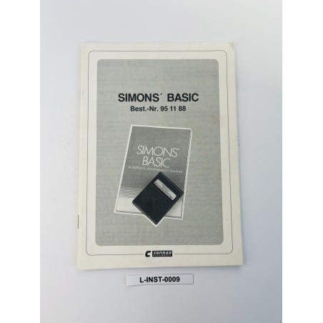 Instrukcja Simons' Basic Commodore 64 (C64) Conrad Electronic