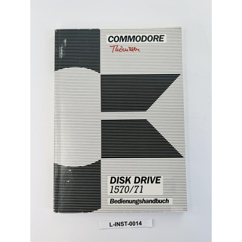 Podręcznik użytkownika napędu dyskowego Commodore 1570/1571 (Niemiecki)
