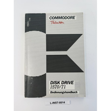 Podręcznik użytkownika napędu dyskowego Commodore 1570/1571 (Niemiecki)