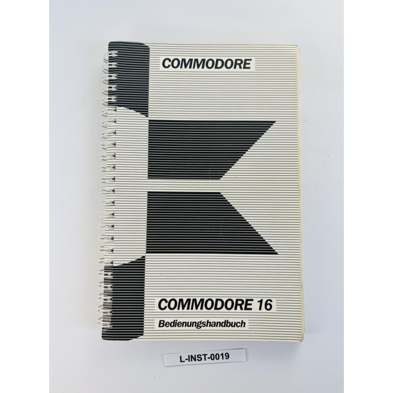 Podręcznik użytkownika Commodore 16 (Niemiecki)