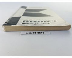 Podręcznik użytkownika Commodore 16 (Niemiecki)