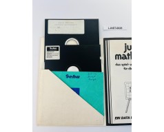 Commodore - Książka "Junior Mathemat" + dyskietki