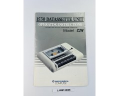 Instrukcja obsługi Commodore 1530 Datasette Unit (Model C2N)