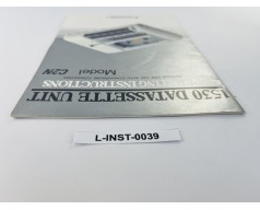 Instrukcja obsługi Commodore 1530 Datasette Unit (Model C2N)