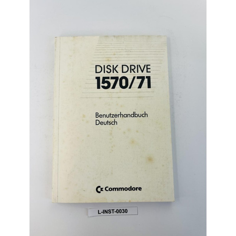 Instrukcja obsługi Commodore Disk Drive 1570/71