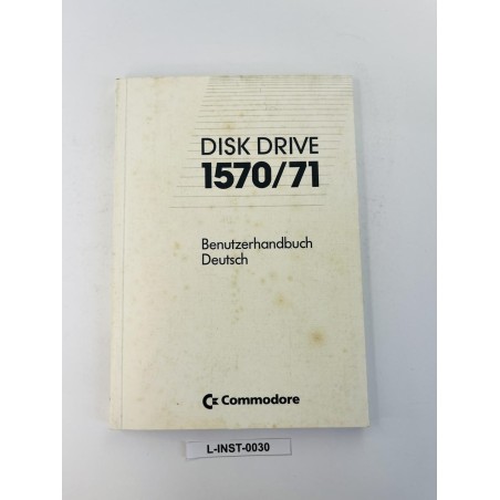 Instrukcja obsługi Commodore Disk Drive 1570/71