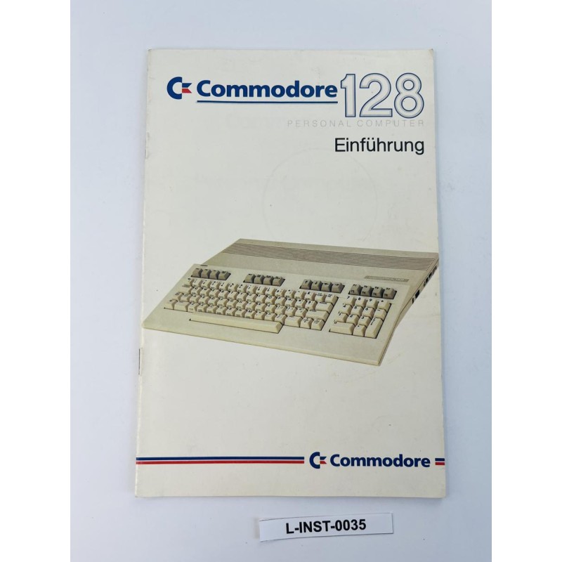 Podręcznik użytkownika Commodore 128 (Einführung)