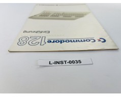 Podręcznik użytkownika Commodore 128 (Einführung)