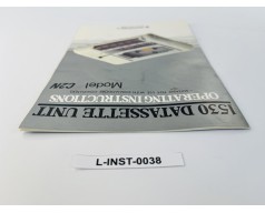 Instrukcja obsługi Commodore 1530 Datasette Unit (Model C2N)