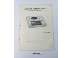 Instrukcja obsługi Computer Cassette Unit PM-4401C