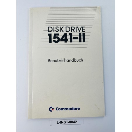 Podręcznik obsługi Commodore Disk Drive 1541-II (Niemiecki)