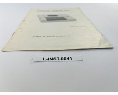 Instrukcja obsługi Computer Cassette Unit PM-4401C