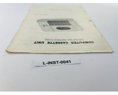 Instrukcja obsługi Computer Cassette Unit PM-4401C