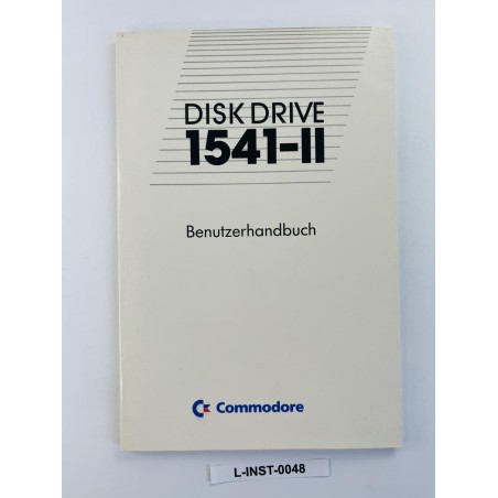 Podręcznik obsługi Commodore Disk Drive 1541-II (Niemiecki)