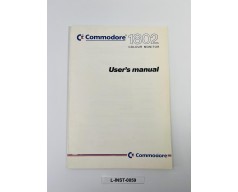 Instrukcja obsługi Commodore 1802 Colour Monitor