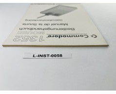 Instrukcja obsługi myszy Commodore 1352