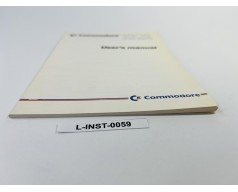 Instrukcja obsługi Commodore 1802 Colour Monitor