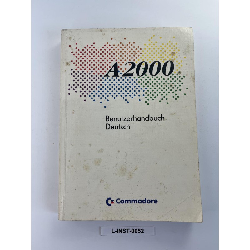 Podręcznik użytkownika Commodore Amiga 2000