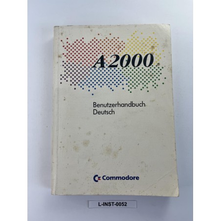 Podręcznik użytkownika Commodore Amiga 2000
