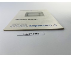 Instrukcja obsługi monitora Commodore 1802