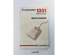 Instrukcja obsługi myszy Commodore 1351