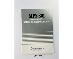 Instrukcja obsługi drukarki Commodore MPS-801
