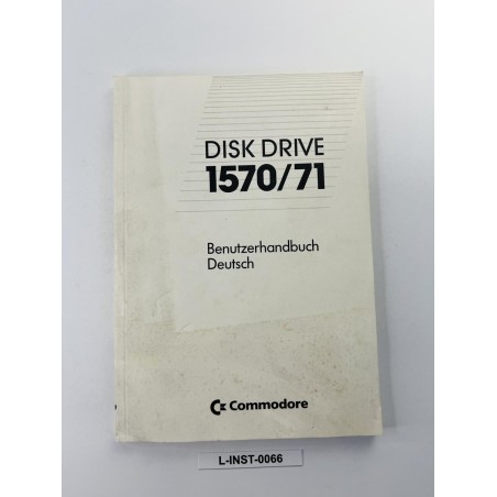 Instrukcja obsługi stacji dysków Commodore 1570/71