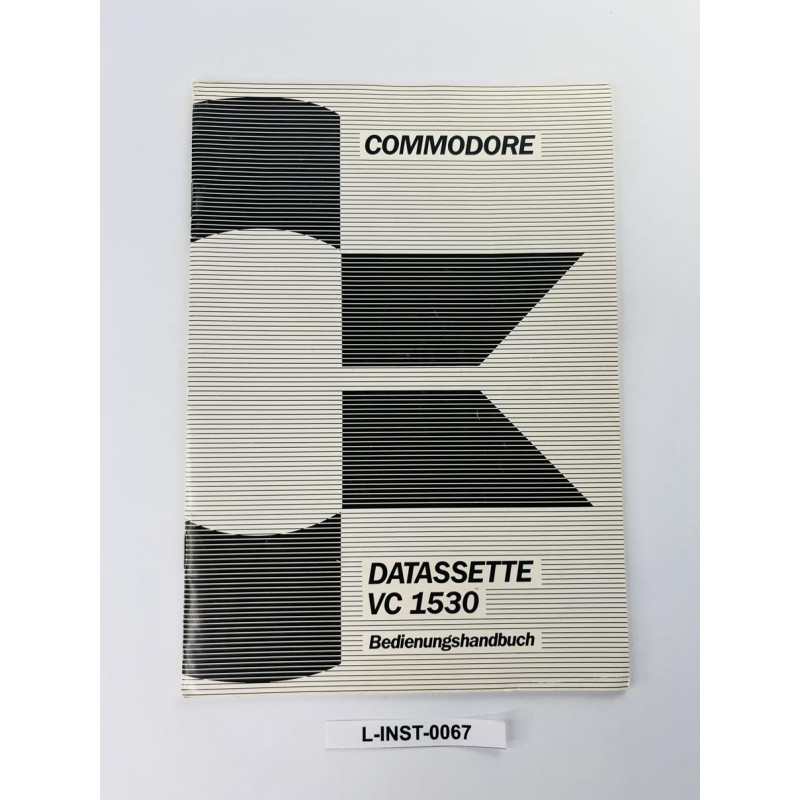 Instrukcja obsługi magnetofonu Commodore VC 1530