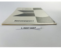 Instrukcja obsługi magnetofonu Commodore VC 1530