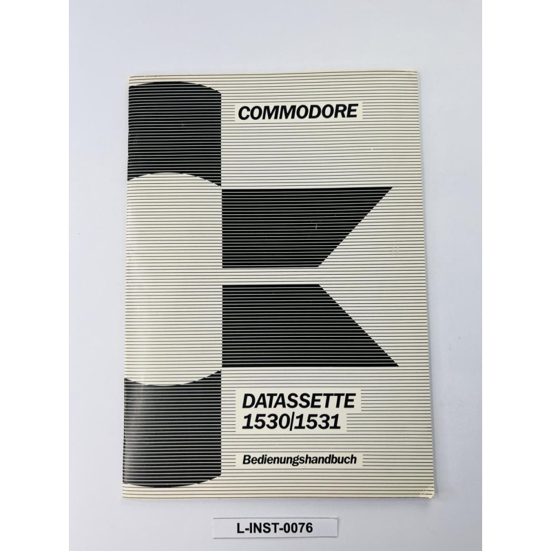 Instrukcja obsługi magnetofonu Commodore Datasette 1530/1531