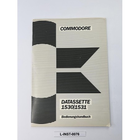 Instrukcja obsługi magnetofonu Commodore Datasette 1530/1531