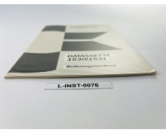 Instrukcja obsługi magnetofonu Commodore Datasette 1530/1531