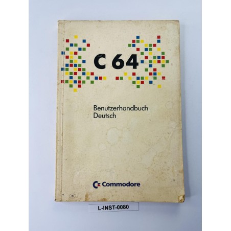 Podręcznik użytkownika Commodore 64 (Benutzerhandbuch)