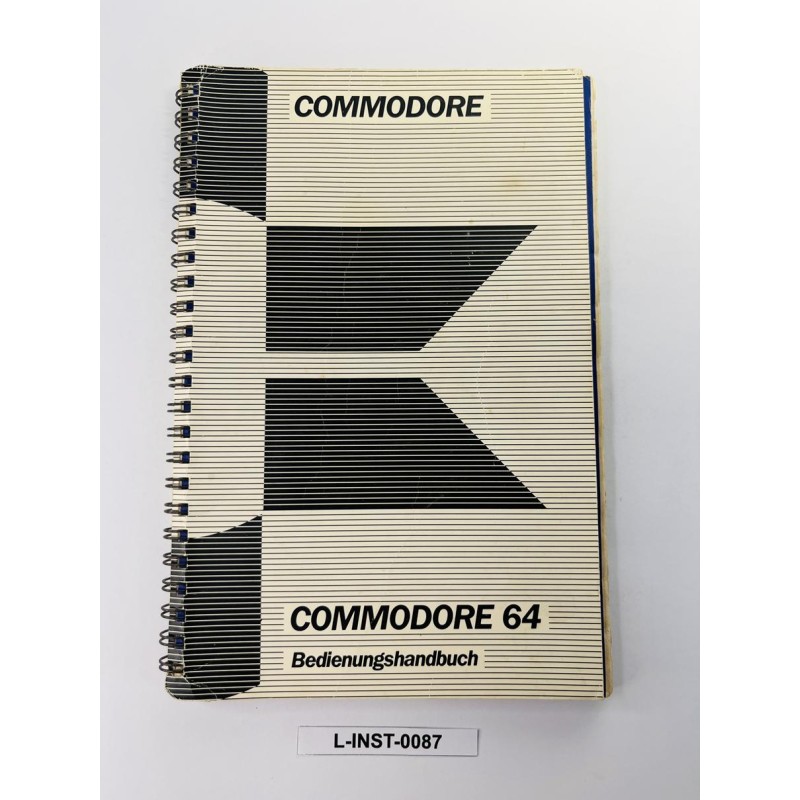 Podręcznik użytkownika Commodore 64 (Benutzerhandbuch)