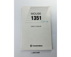 Instrukcja obsługi myszy Commodore 1351