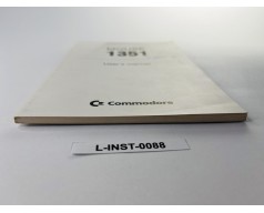 Instrukcja obsługi myszy Commodore 1351