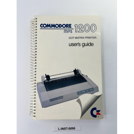 Commodore MPS 1200 - User's guide (Instrukcja obsługi)