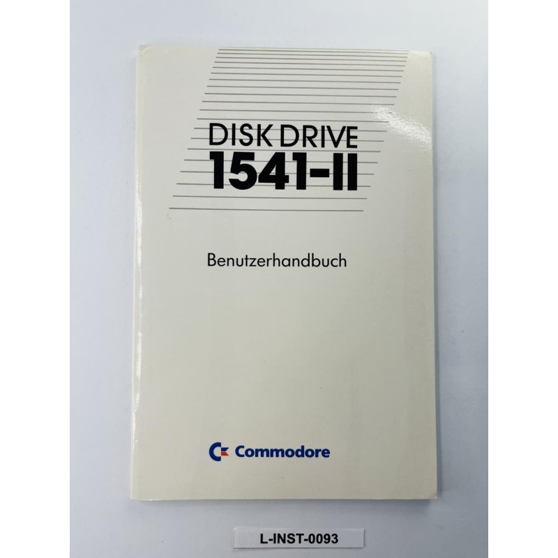 Commodore 1541-II - Benutzerhandbuch (Instrukcja obsługi)