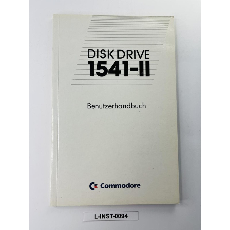 Commodore 1541-II - Benutzerhandbuch (Instrukcja obsługi)