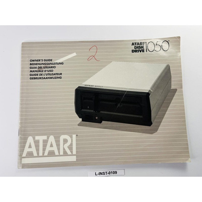 Atari 1050 Disk Drive - Instrukcja obsługi (Owner's Guide)