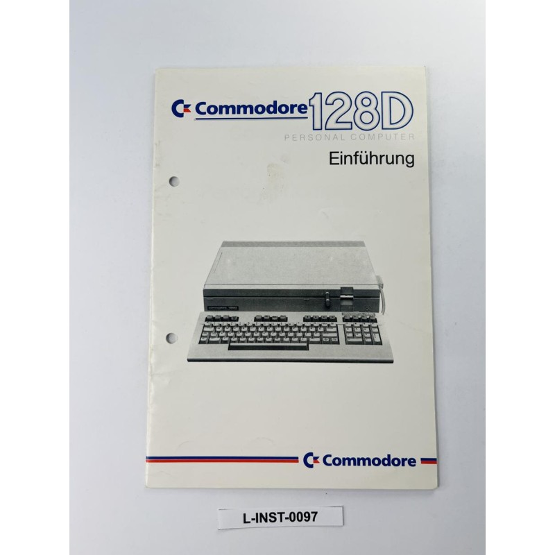 Commodore 128D - Einführung (Instrukcja obsługi)
