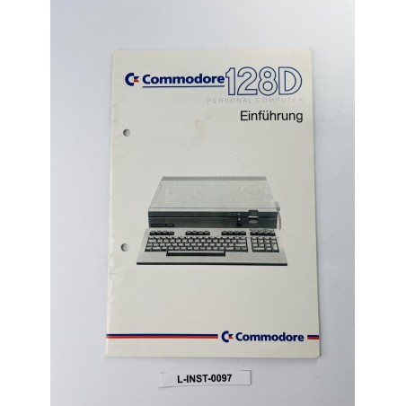 Commodore 128D - Einführung (Instrukcja obsługi)