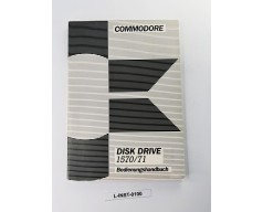 Commodore 1570/1571 Disk Drive - Instrukcja obsługi (Bedienungshandbuch)