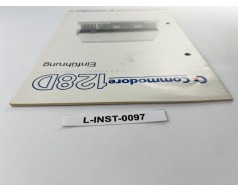 Commodore 128D - Einführung (Instrukcja obsługi)