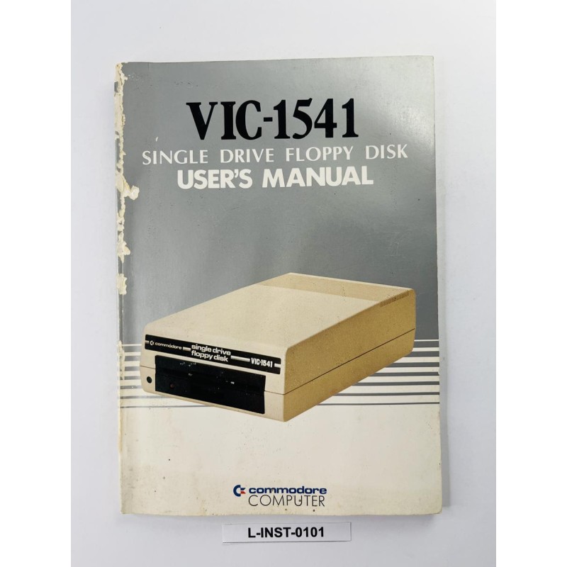 Commodore VIC-1541 Disk Drive - Instrukcja obsługi (User's Manual)